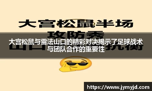 大宫松鼠与雷法山口的精彩对决揭示了足球战术与团队合作的重要性